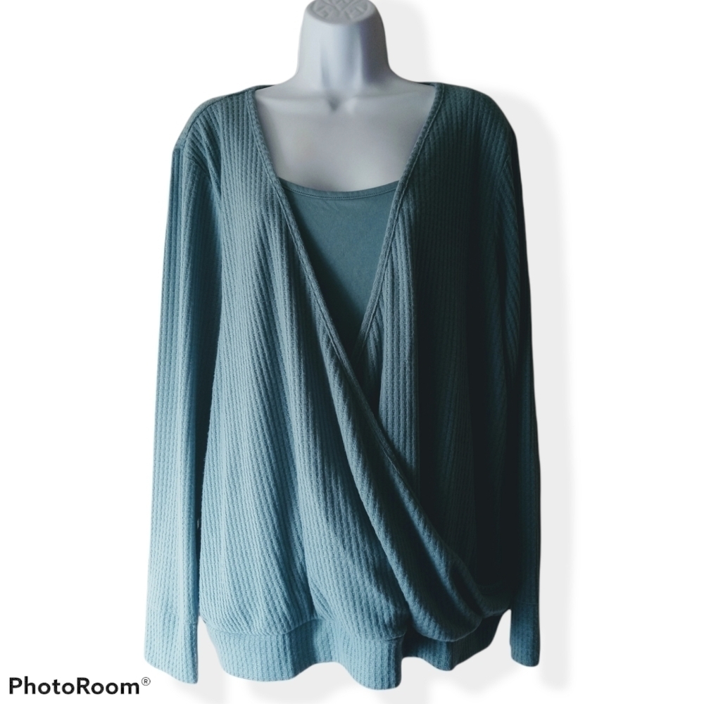 Lane Bryant Crossover Sweater.